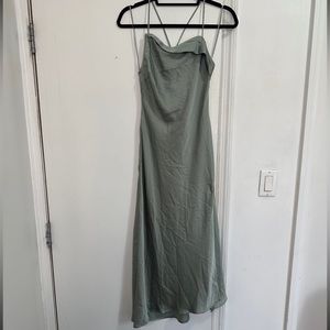 ASTR Cowl slip midi dress size Small or S/M